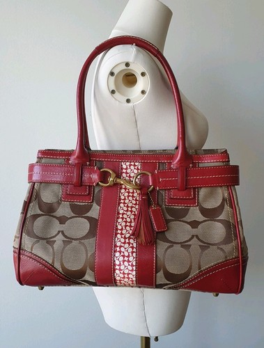 Coach hampton signature red - hampton,