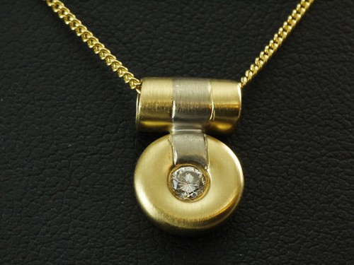 585 gold karat - gold, collier