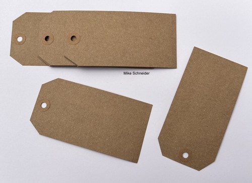 200 teileanhänger kraftpapier - 200,