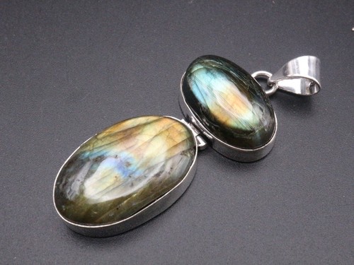 Gj69 labradorit 2er oval - labradorit,