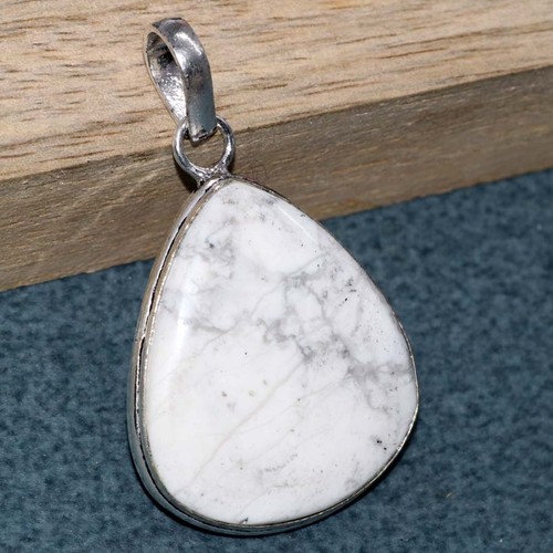Howlite anhänger 925 - anhänger,